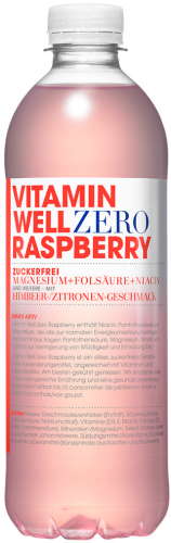 VITAMIN W Zero Raspberry 4466 50cl, 12 Stk.
