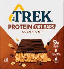 TREK Protein Haferriegel 83521 Cocoa 50g, 3 Stk.