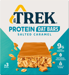 TREK Protein Haferriegel 83514 Salted Caramel 50g, 3 Stk.