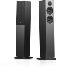 AUDIO PRO Speaker A38 W 15350 Black, 1 pair