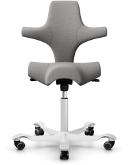 HAG Bürodrehstuhl Capisco 8106 8106-STD grau/weiss