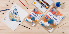 CLAIREFONTAINE Aquarell Zeichenblock A4 975721C...