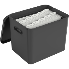 ROTHO Archivbox MyPaper 1064508080 29x29.5x40cm schwarz