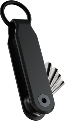 KEYSMART Loop Key Holder KS044-BLK Black