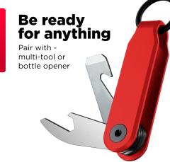 KEYSMART Loop Key Holder KS044-RED Red