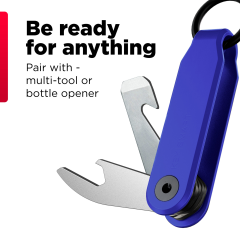 KEYSMART Loop Key Holder KS044-BLU Blue