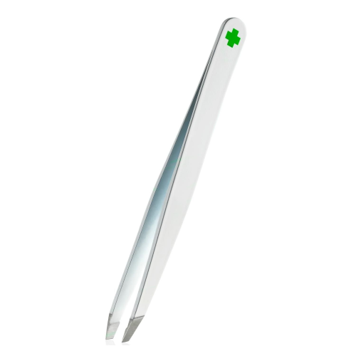 Rubis Pinzette schräg, Inox, Green Cross