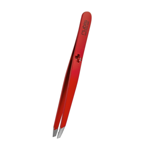 Rubis Pinzette schräg, Kreuz Laser, Inox