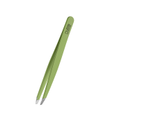 Rubis Pinzette schräg Inox, laubgrün