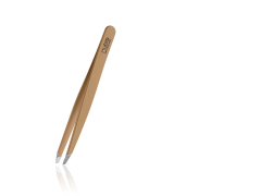 Rubis Pinzette schräg Inox, beige