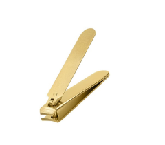 Rubis Nagelknipser klein, gold, Pouch