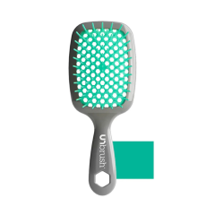 UNbrush Entwirrbürste, Griff grau, Aurora Teal