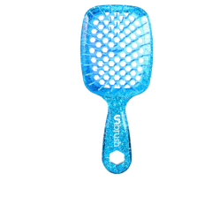 UNbrush Entwirrbürste Glitzer Mini, Sapphire