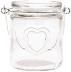 RICO DESIGN Aufbewahrungsglas 8.7cm 7040.27.84 klar 8.7cm