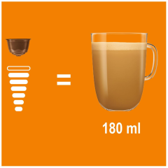 NESCAFE Kaffeekapseln Dolce Gusto 12534112 Incarom Latte...