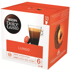 NESCAFE Kaffeekapseln Dolce Gusto 12423833 Lungo 30...