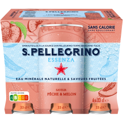 SAN PELLEGRINO Pfirsich-Melone 12602855 Essenza 33 cl, 6...