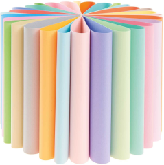 RICO DESIGN Bastelblock A4 0 Super Pastel 180g, 30 Blatt