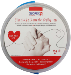 GLOREX DIY Handabformset 62704012 für 2 Hände