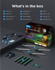 GOVEE LED Garten Licht 2 Stück H7086341 Outdoor, Matter