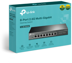 TP-LINK 2.5G Multi-GB Switch TL-SG108-M2 8-Port