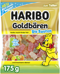 HARIBO Goldbären Sauer OR45851 Beutel 175g
