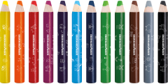EBERHARD FABER Farbstift Jumbo MiniMaxi 3in1 518912 12...
