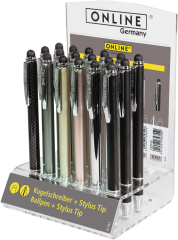 ONLINE Acryl Display Kugelschreiber 34356/18 Stylus XL,...