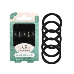 Invisibobble Haarbinder Ecotie, Black, 5 Stk.