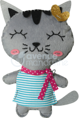 MANDARINE Bastelset 52654O Little Couzin Tina die Katze