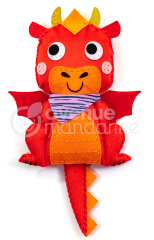 MANDARINE Bastelset KC139C Littel CouzIn, Drache