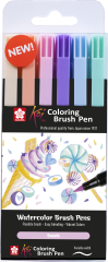 SAKURA Brush Pen Koi POXBR6C Sweets Set 6 Stück