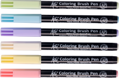 SAKURA Brush Pen Koi POXBR6G Pastel Set 6 Stück