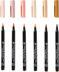 SAKURA Brush Pen Koi Colouring POXBRMAN6 Manga-Set 6...