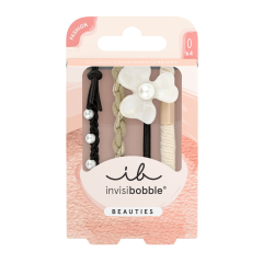 Invisibobble Haarbinder Beauties, Flower Pearl, 4 Stk.