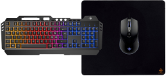 DELTACO 3-in-1 Gaming Kit RGB GAM-113V2-CH Black