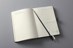 CONCEPTUM Tageskalender 2027 C2710 1T/1S schwarz 14.8x21.3cm