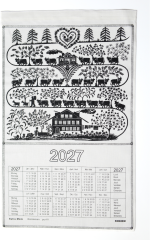 DOERIG Scherenschnitt Reinleinen 2027 19.2733 1J/1S ML...