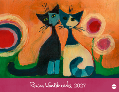 HEYE Bildkalender 2027 21891+27 R. Wachtmeister DE 44x34cm