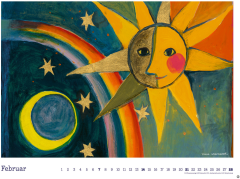 HEYE Bildkalender 2027 21891+27 R. Wachtmeister DE 44x34cm