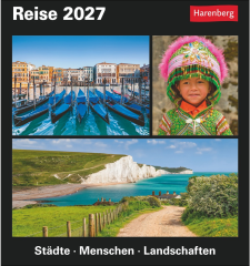 HARENBERG Abreisskalender 2027 2105000+27 Reise DE...