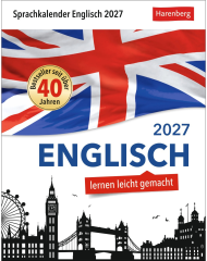 HARENBERG Abreisskalender 2027 2110800+27 Englisch DE, EN...