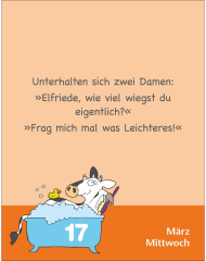 HARENBERG Abreisskalender 2027 3309851+27 Witze für...