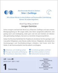 HARENBERG Abreisskalender 2027 2899300+27 Leben mit Mond...