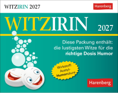HARENBERG Abreisskalender 2027 3310012+27 Witzirin DE...