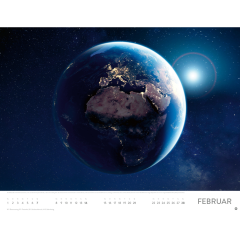 HEYE Bildkalender 2027 23229+27 Das Universum DE 44x34cm