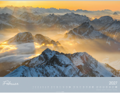 WEINGARTEN Bildkalender 2027 3312192+27 Alpen im Licht DE...