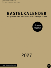 HEYE Bastelkalender 2027 22993+27 gold 21x29.7cm