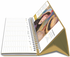 HARENBERG Pultkalender 2027 3310138+27 Die Welt der Kunst...