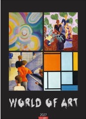 WEINGARTEN Bildkalender 2027 3311693+27 World of Art 49x68cm